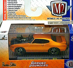 M2 Machines Ground Pounders - 1969 Pontiac GTO