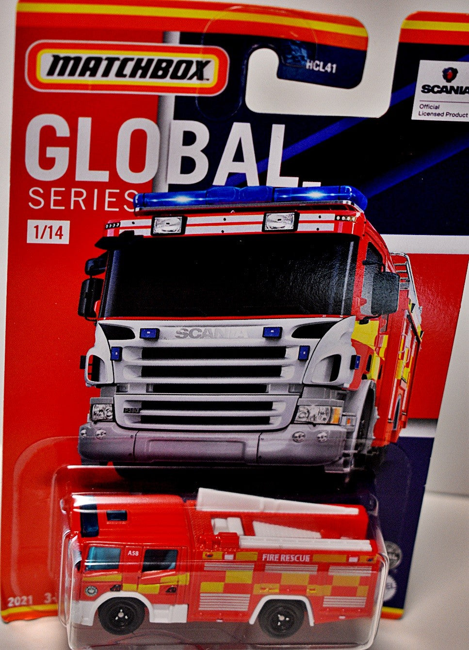 Matchbox Global Series -Scania P360 Fire Truck
