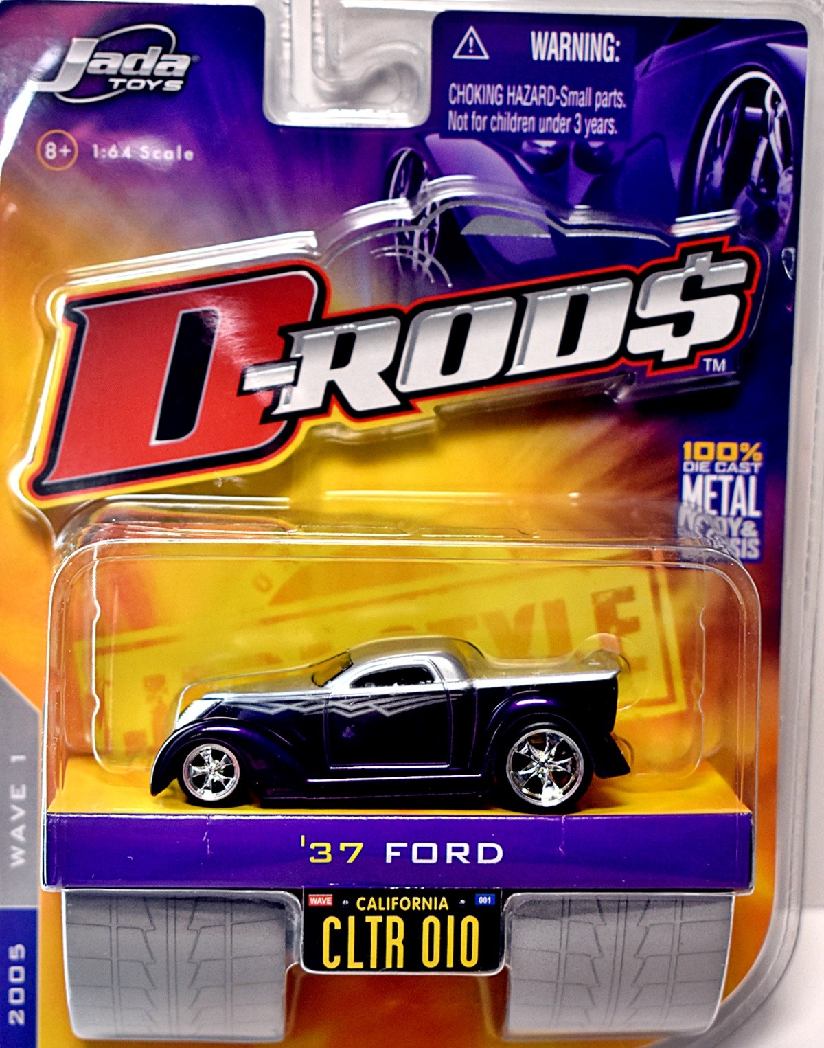 Jada D-Rods - 1937 Ford Hot Rod Pickup Truck