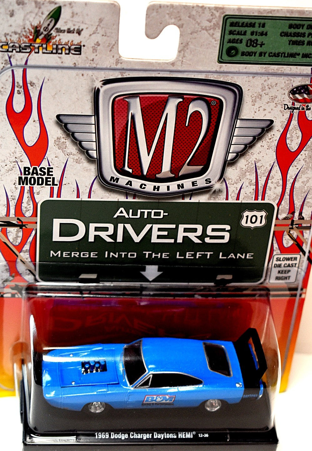 M2 Machines Drivers - 1969 Dodge Daytona Hemi