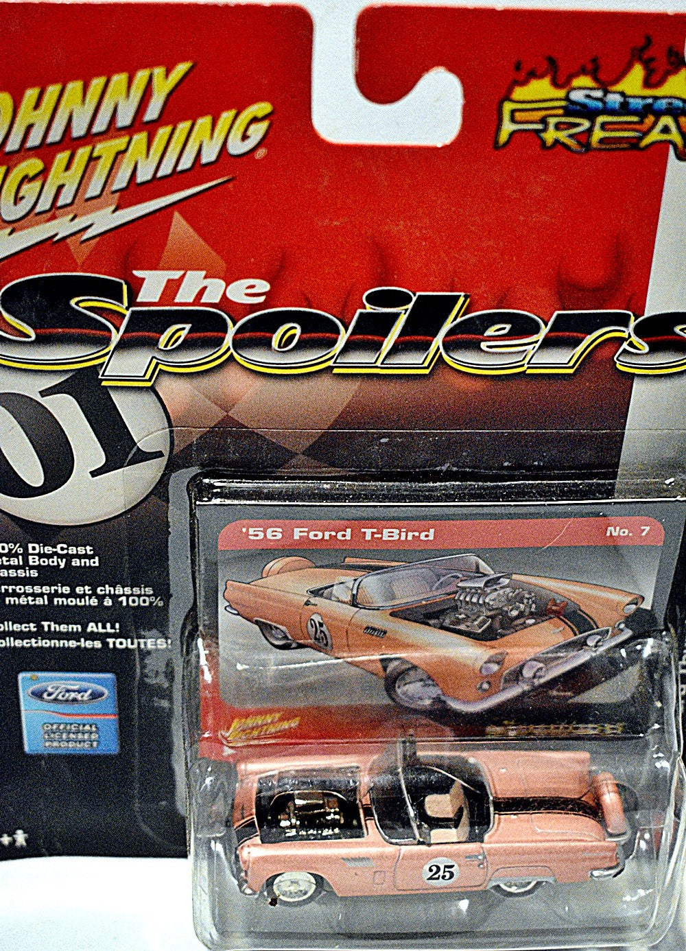 Johnny Lightning Street Freaks Spoilers - 1956 Ford Thunderbird