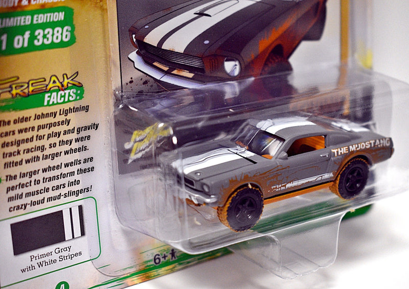 Johnny Lightning Street Freaks - Off Road - Redneck Muscle Car - 1966 Ford Mustang Shelby GT-350 "The Mustang"