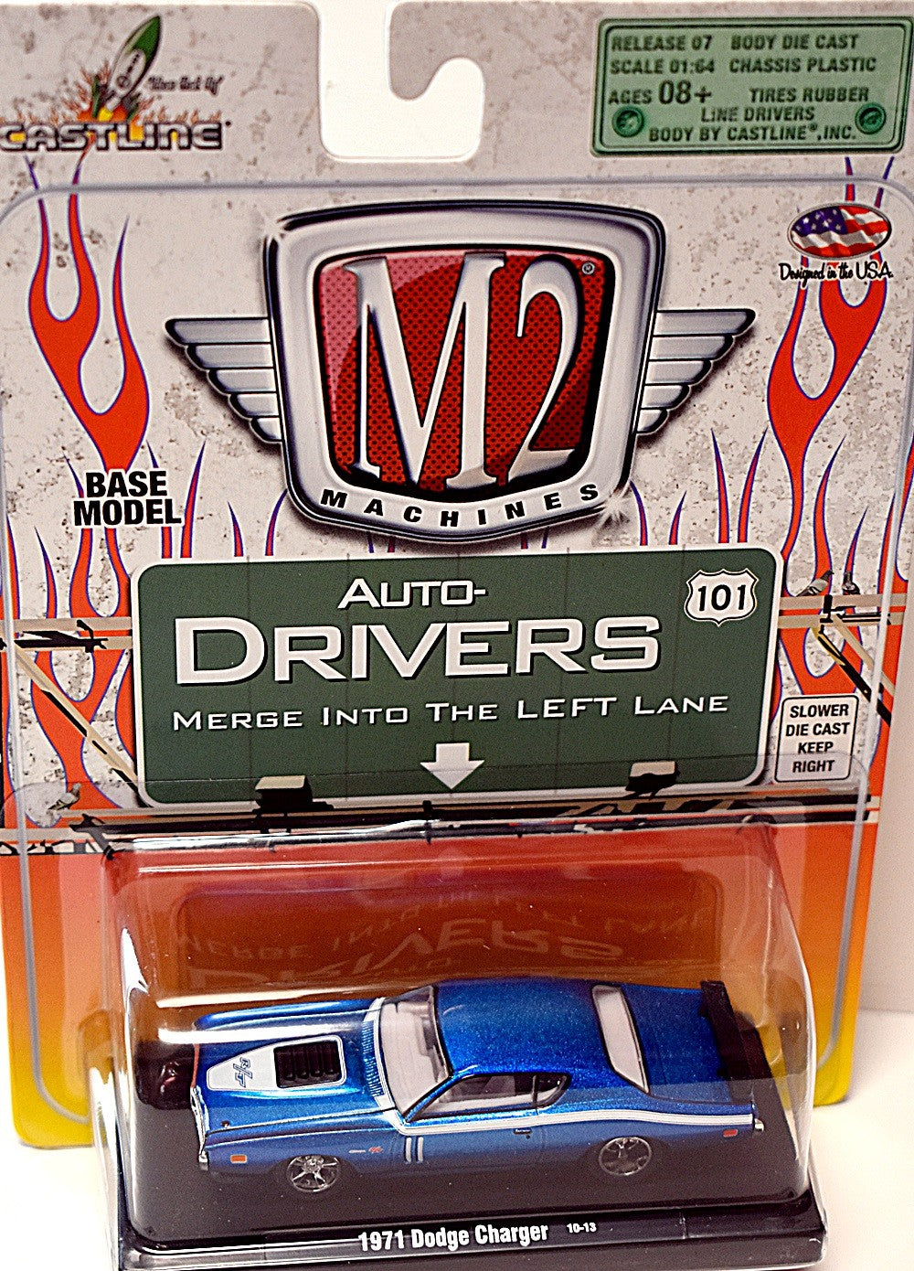 M2 Machines Drivers Series 1971 Dodge Charger R/T