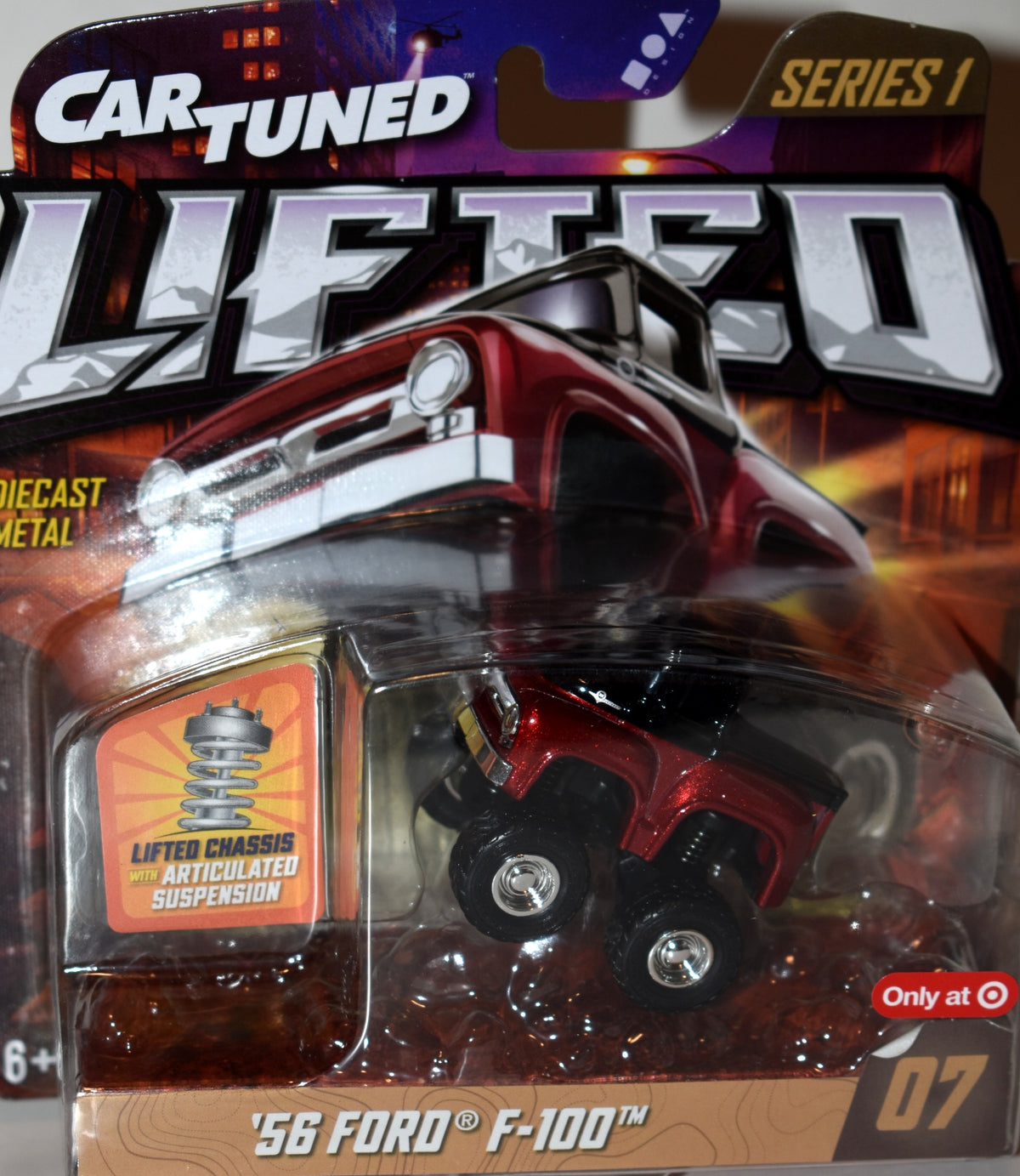 MGA Entertainment - CarTuned Lifted - 1956 Ford F-100 Pickup-1