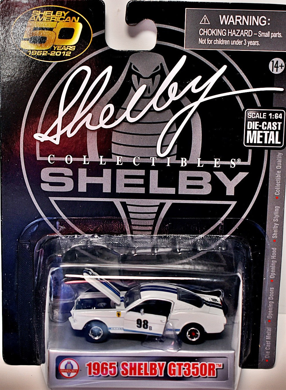 Shelby Collectibles - Ken Miles "Flying" 1965 Ford Mustang Shelby GT-350R - 98B