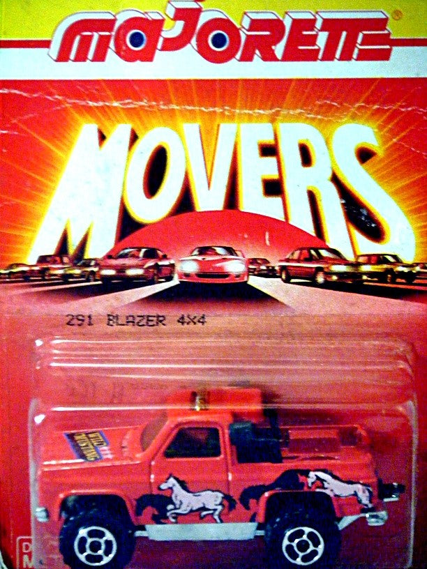 Majorette Chevy Blazer "Wild Mustangs" 4x4 Race Truck