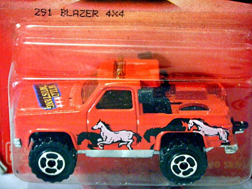Majorette Chevy Blazer "Wild Mustangs" 4x4 Race Truck