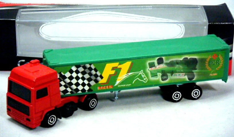 Majorette Trailers Series - F1 Racing Transporter