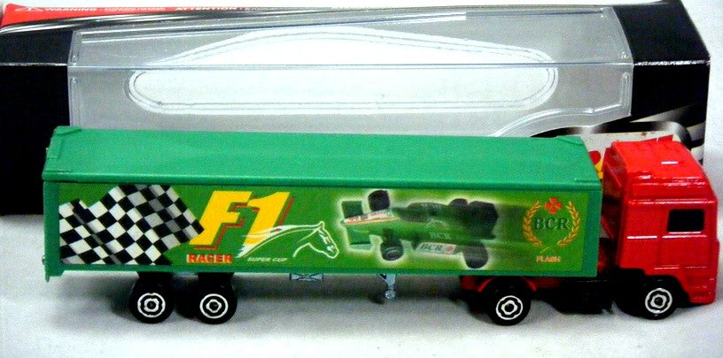 Majorette Trailers Series - F1 Racing Transporter