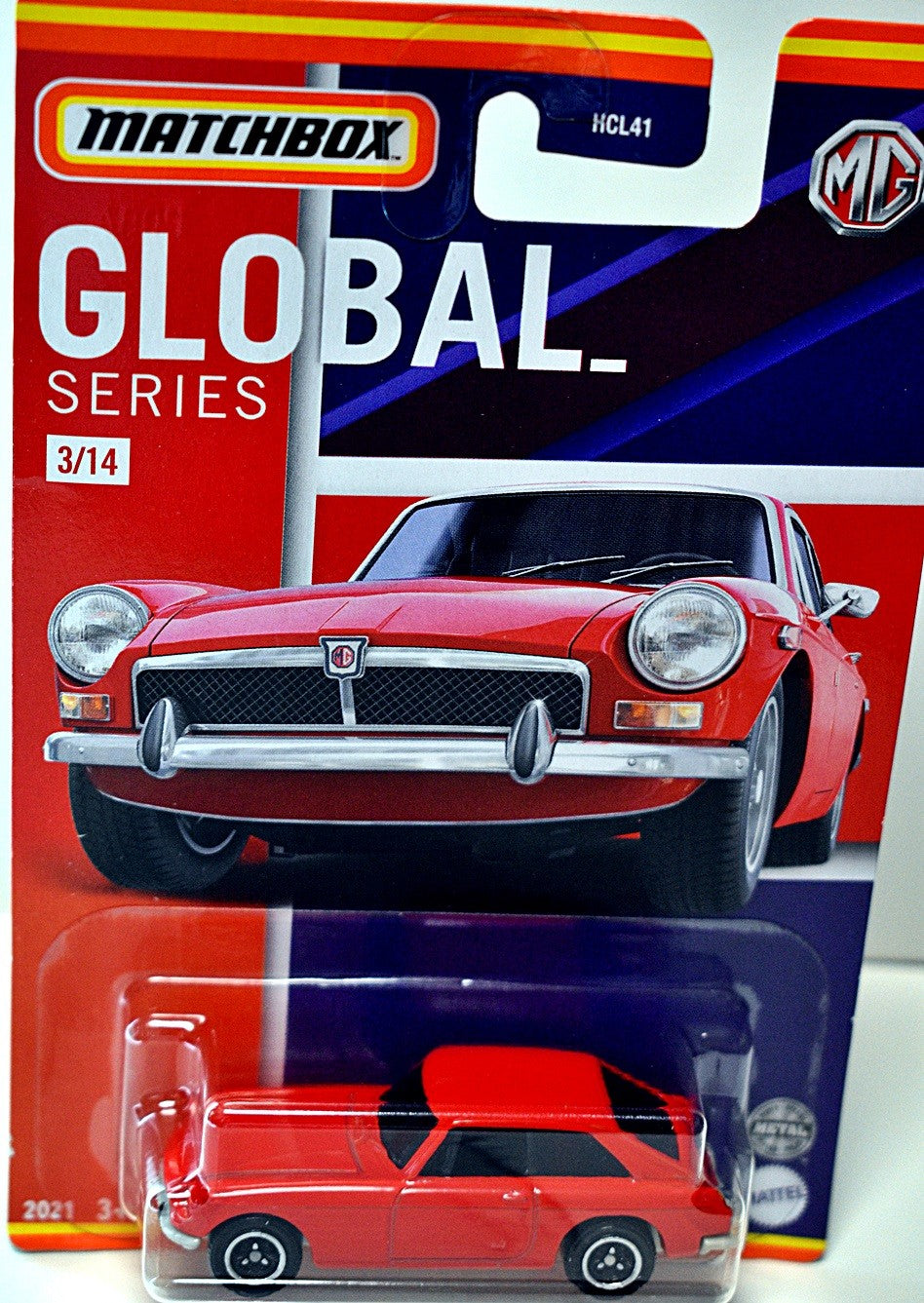 Matchbox Global Series - 1971 MGB GT Coupe
