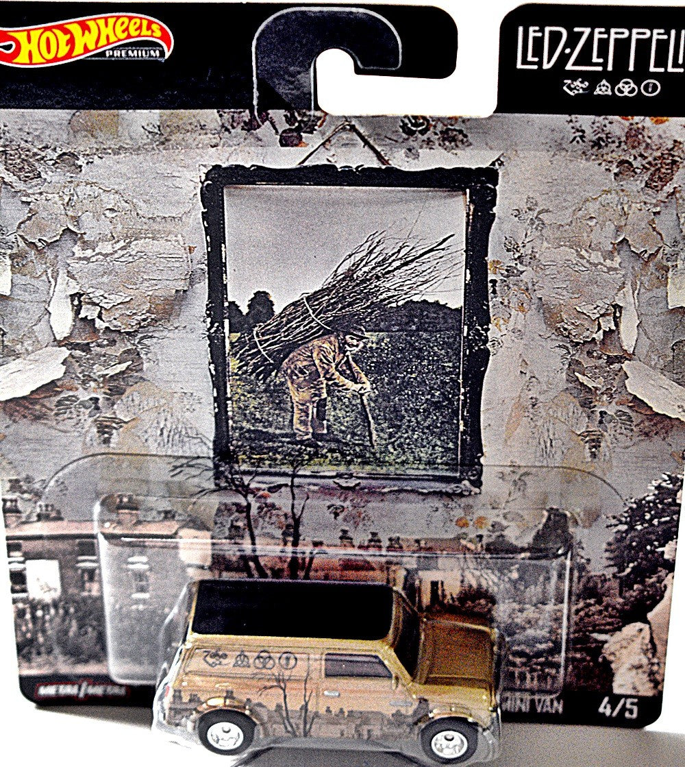 Hot Wheels Premium - Led Zeppelin Collection - 1967 Austin Mini Panel Van