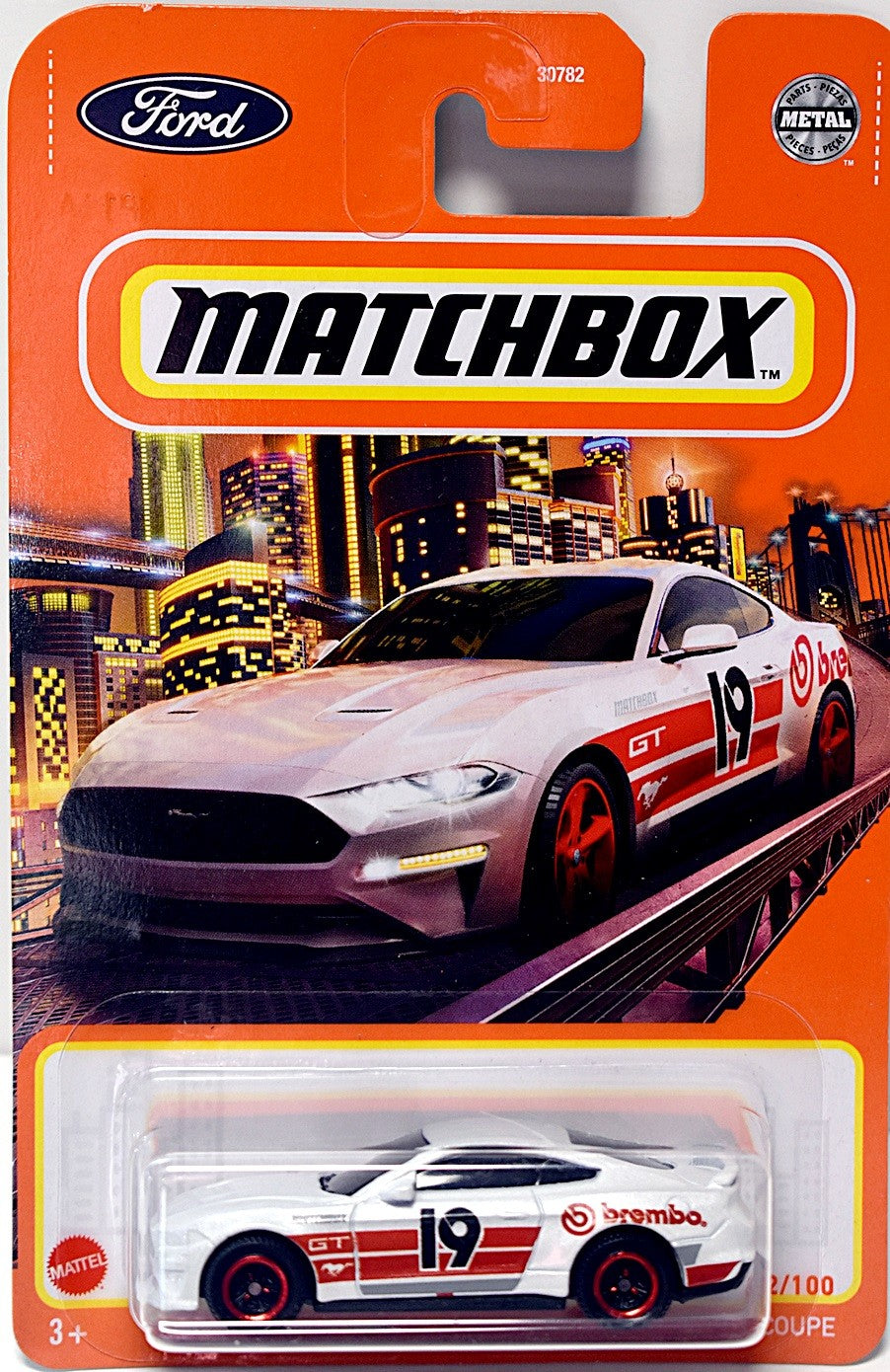 Matchbox - 2019 Ford Mustang GT Brembo Coupe