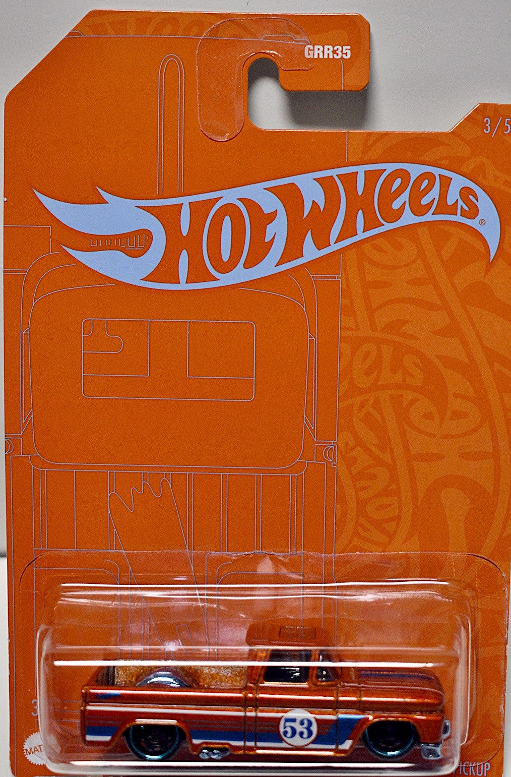 Hot Wheels 53rd Anniversary Series - 1962 Chevrolet C10 Pickup Truck
