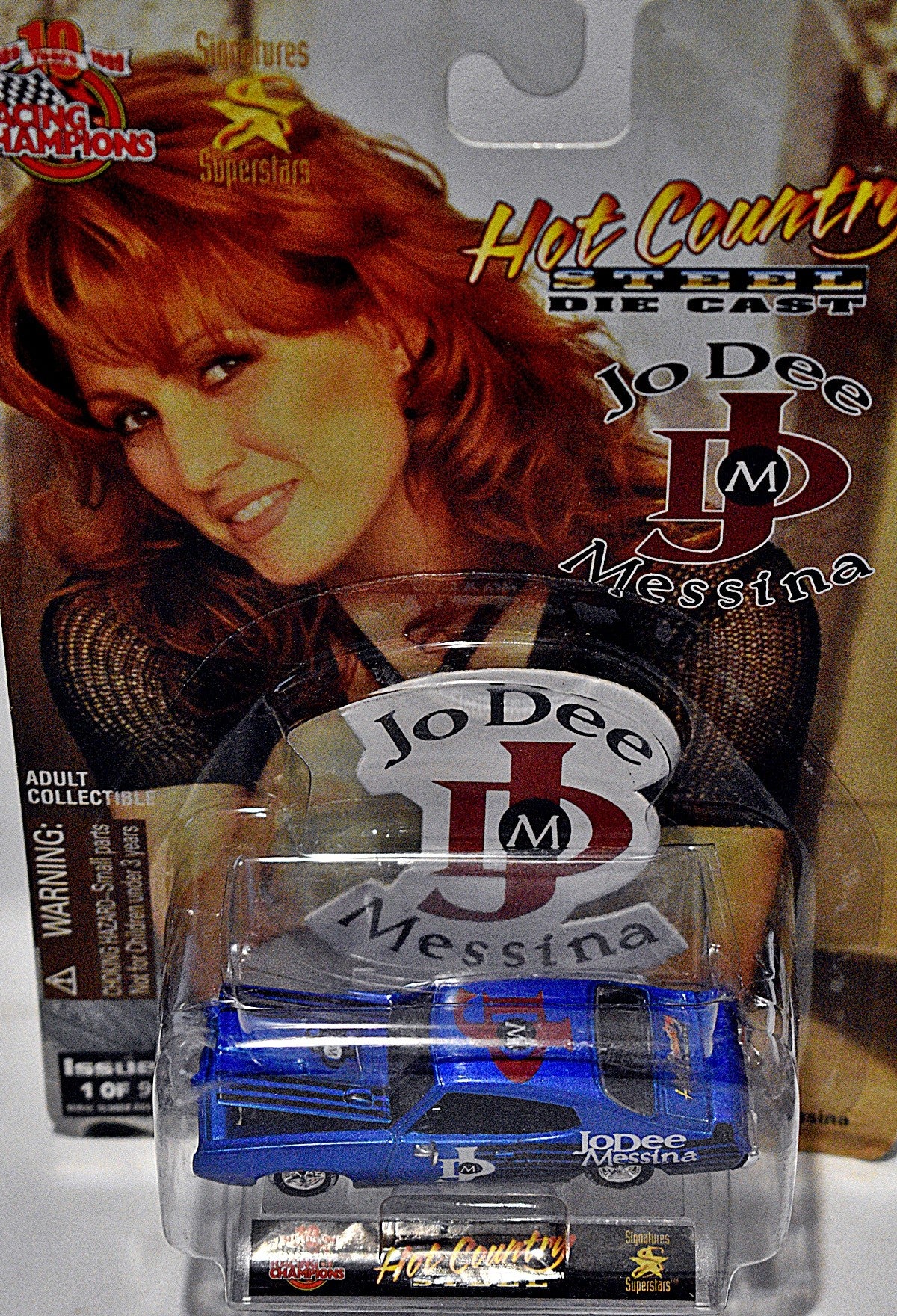 Racing Champions Hot Country Steel - JoDee Messina 1969 Pontiac GTO