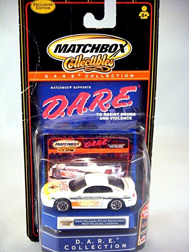 Matchbox Premiere Collectibles - West Felician LA DARE Ford Mustang GT Police Car