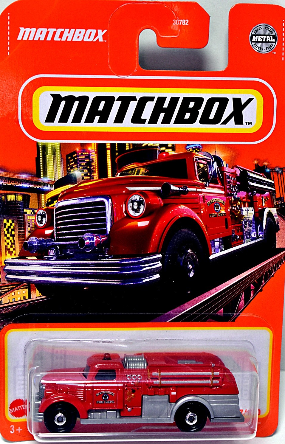 Matchbox - MBX Rescue Dasher Fire Truck