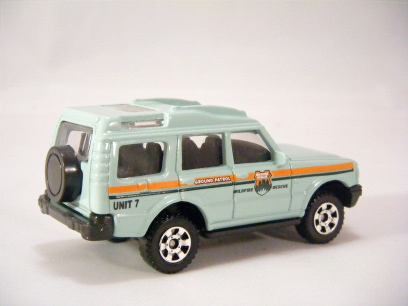 Matchbox Land Rover Discovery Ntl Parks Wildfire Rescue