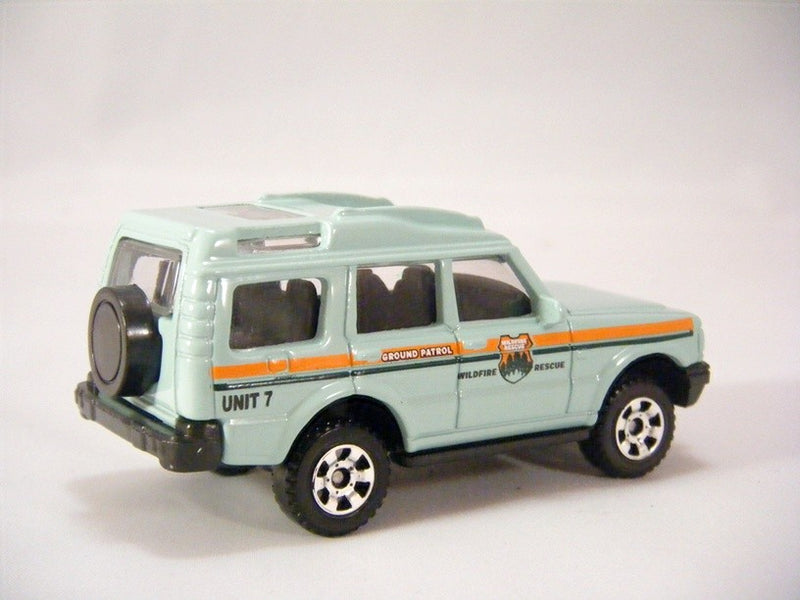 Matchbox Land Rover Discovery Ntl Parks Wildfire Rescue