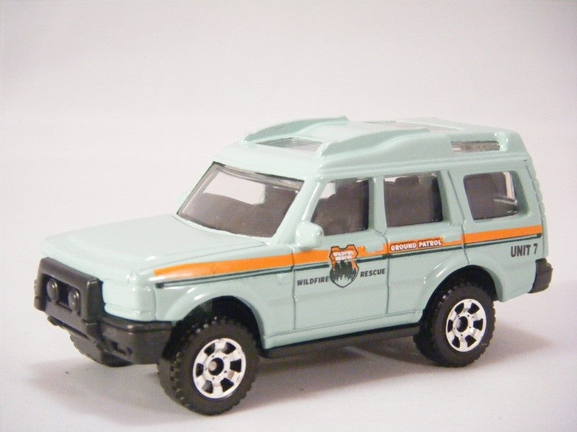 Matchbox Land Rover Discovery Ntl Parks Wildfire Rescue