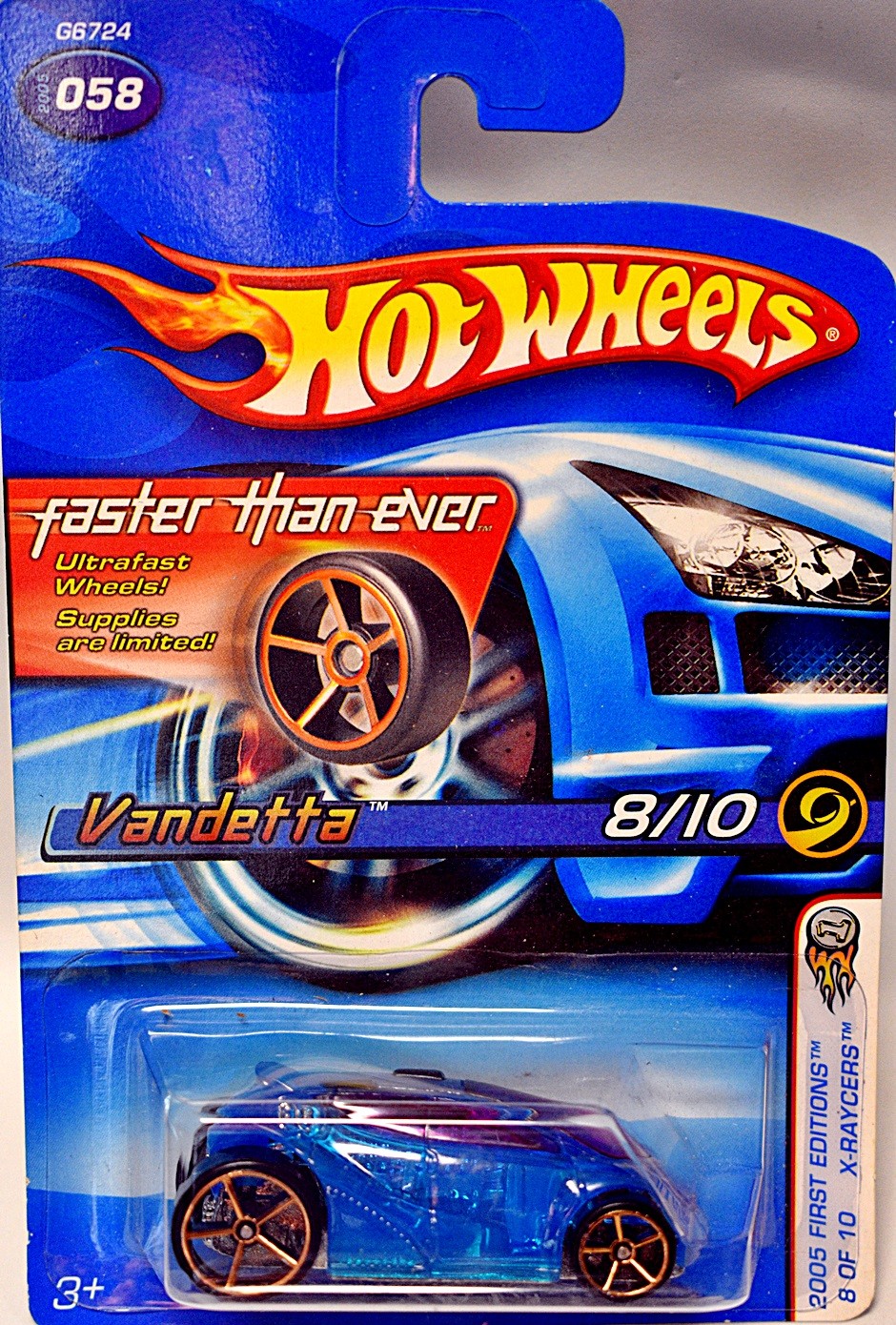Hot Wheels  2005 First Editions - Faster Than Ever - Vandetta