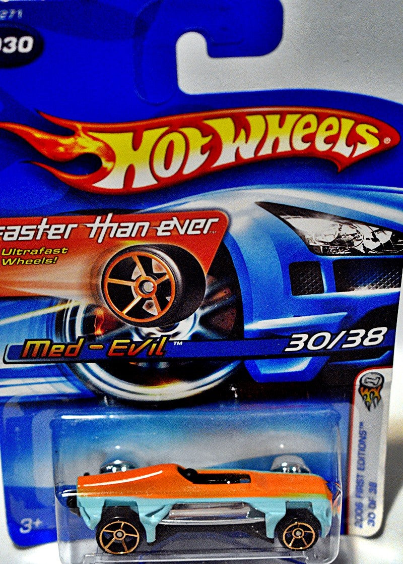 Hot Wheels 2006 First Editions - Faster Than Ever - Med-Evil