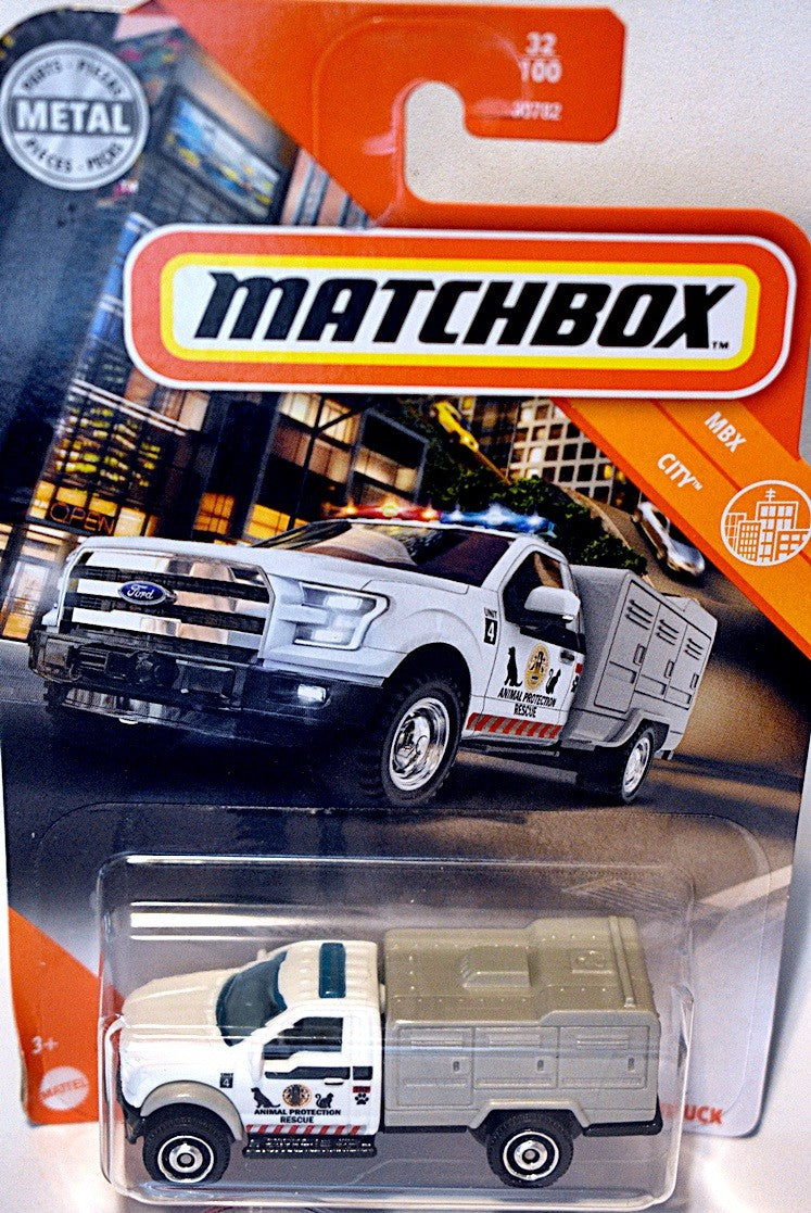 Matchbox  Ford F-150 Animal Protection Rescue Truck