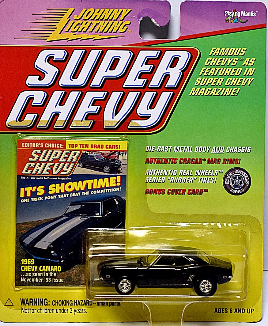 Johnny Lightning Super Chevy 1969 Chevrolet Camaro