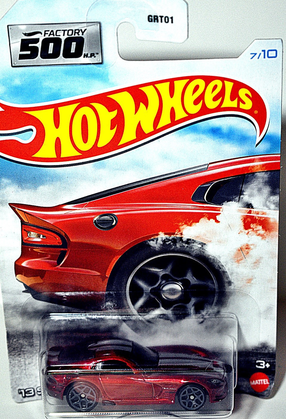 Hot Wheels - Factory 500 HP - 2013 Dodge Viper SRT