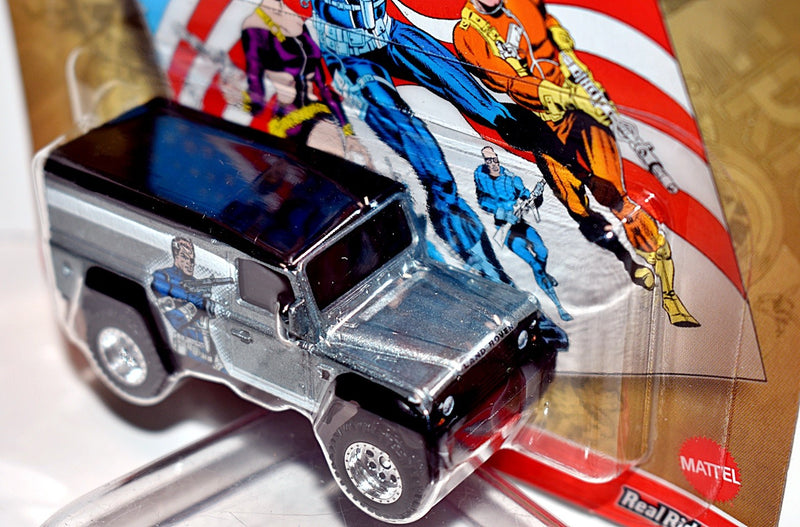 Hot Wheels Premium - Marvel Nick Fury Shield - Land Rover Defender 110 Hard Top