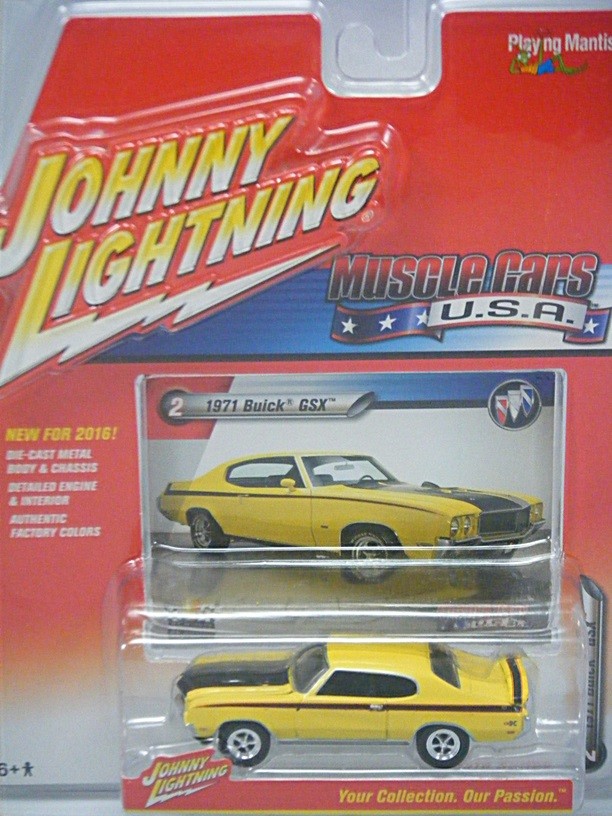 Johnny Lightning Muscle Cars USA - 1970 Buick GSX
