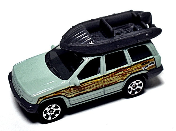 Matchbox Jeep Grand Cherokee with Raft