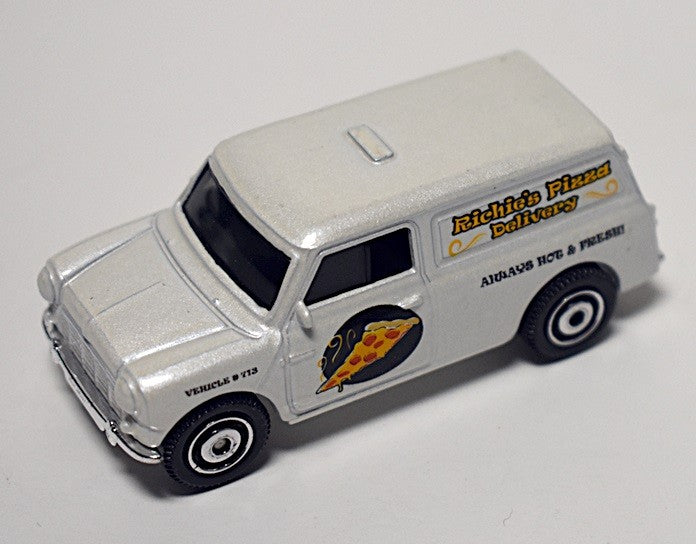 Matchbox 1965 Mini Panel Van - Richie's Pizza Delivery
