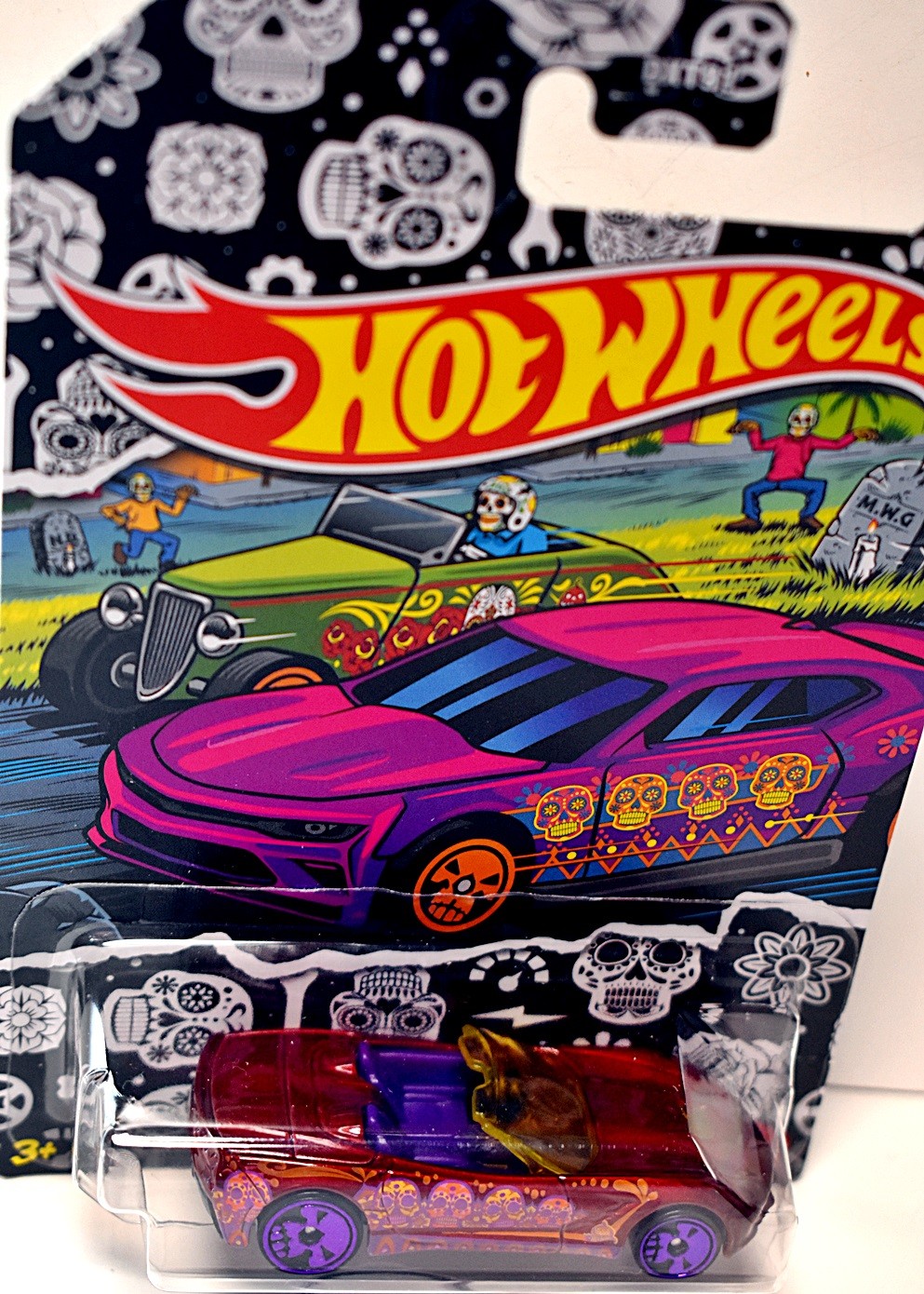 Hot Wheels - Dia de los Muertos - Chevrolet Corvette C6 ZO6 Convertible