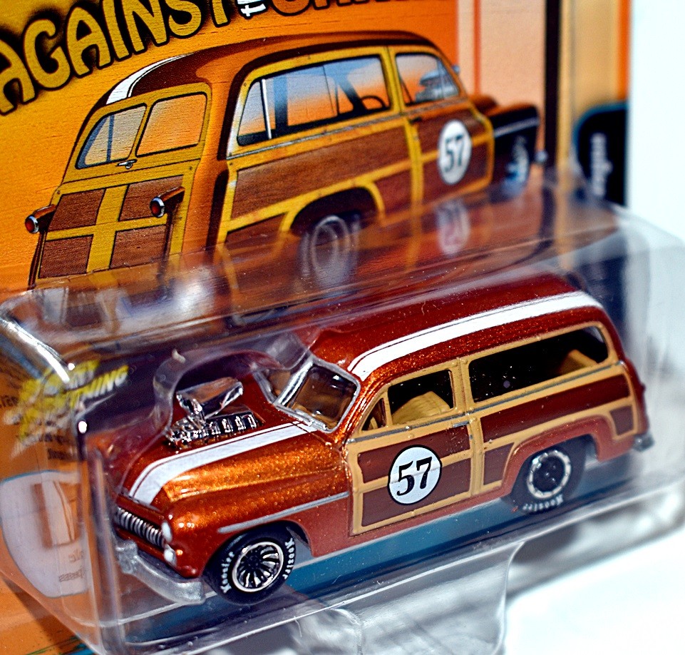 Johnny Lightning Street Freaks Spoilers - 1950 Mercury Woody Wagon
