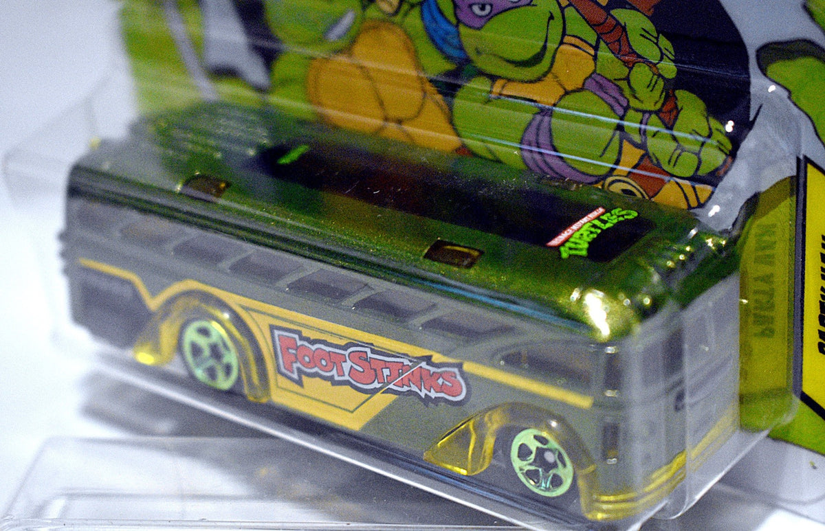 Hot Wheels Teenage Mutant Ninja Turtles - Surfin School Bus
