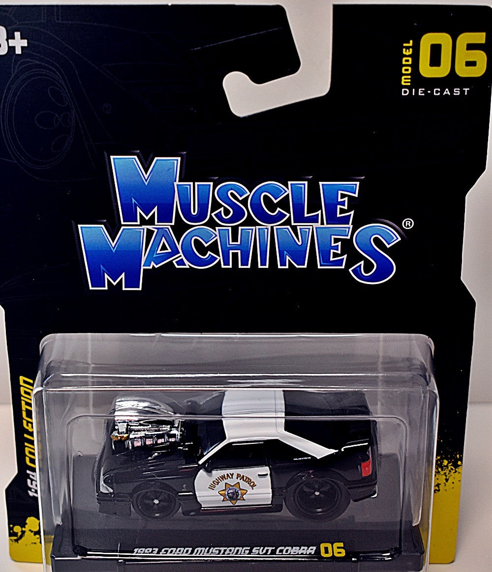 Muscle Machines  - 1993 Ford Mustang SVT Cobra Highway Patrol Police Car