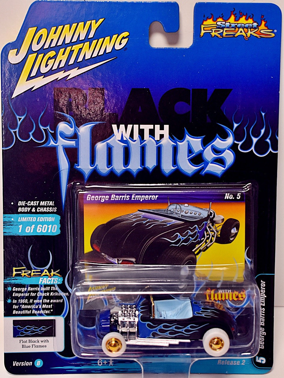 Johnny Lightning Rare White Lightning  George Barris Emporer Hot Rod