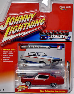 Johnny Lightning Muscle Cars USA - 1970 AMC Rebel Machine