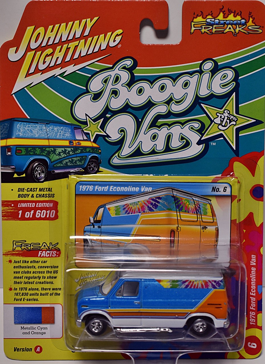 Johnny Lightning Street Freaks - Boogie Vans - 1976 Ford Econoline Van