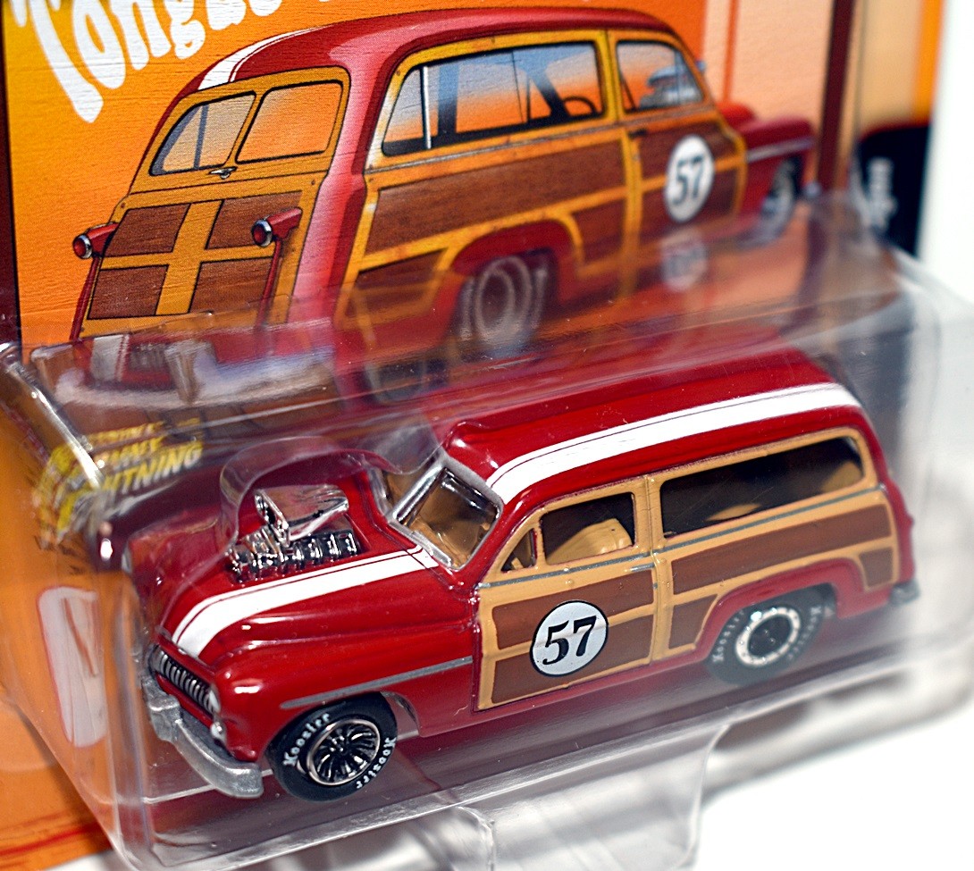 Johnny Lightning Street Freaks Spoilers - 1950 Mercury Woody Wagon