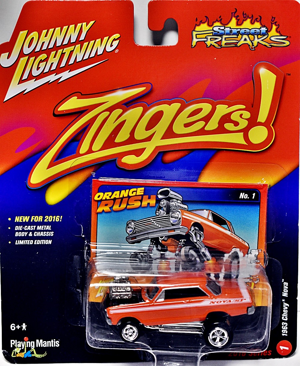 Johnny Lightning R2 - Street Freaks-Zingers - 1963 Chevy Nova