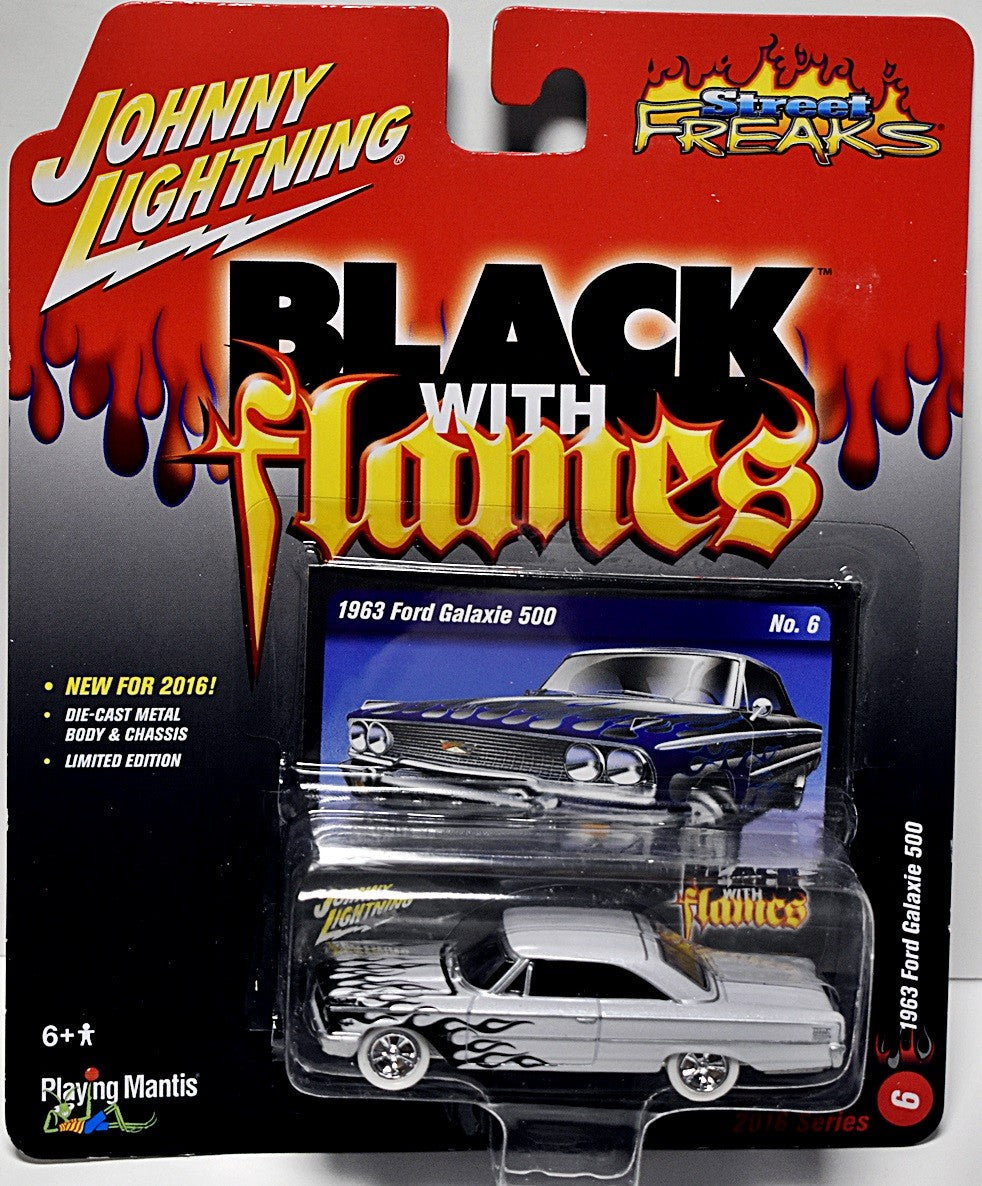 Johnny Lighnting Black with Flames - White Lightning 1963 Ford Galaxie 500