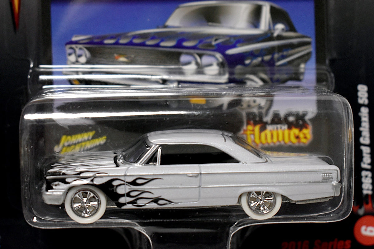 Johnny Lighnting Black with Flames - White Lightning 1963 Ford Galaxie 500