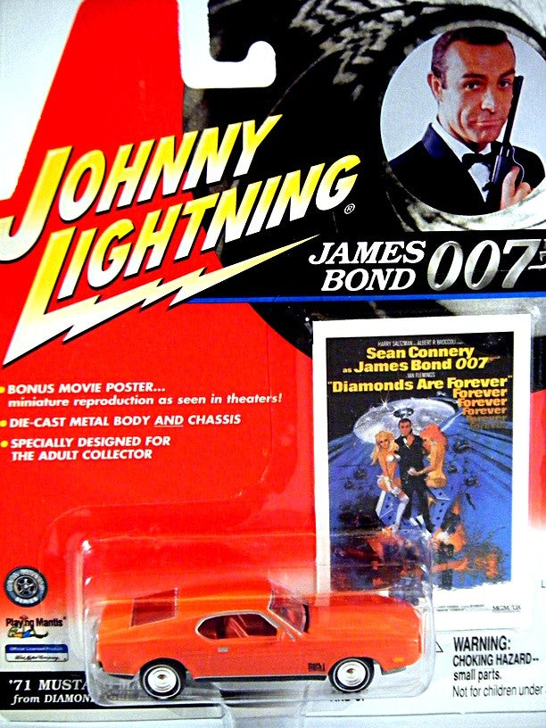 Johnny Lightning James Bond - 1971 Ford Mustang Mach 1