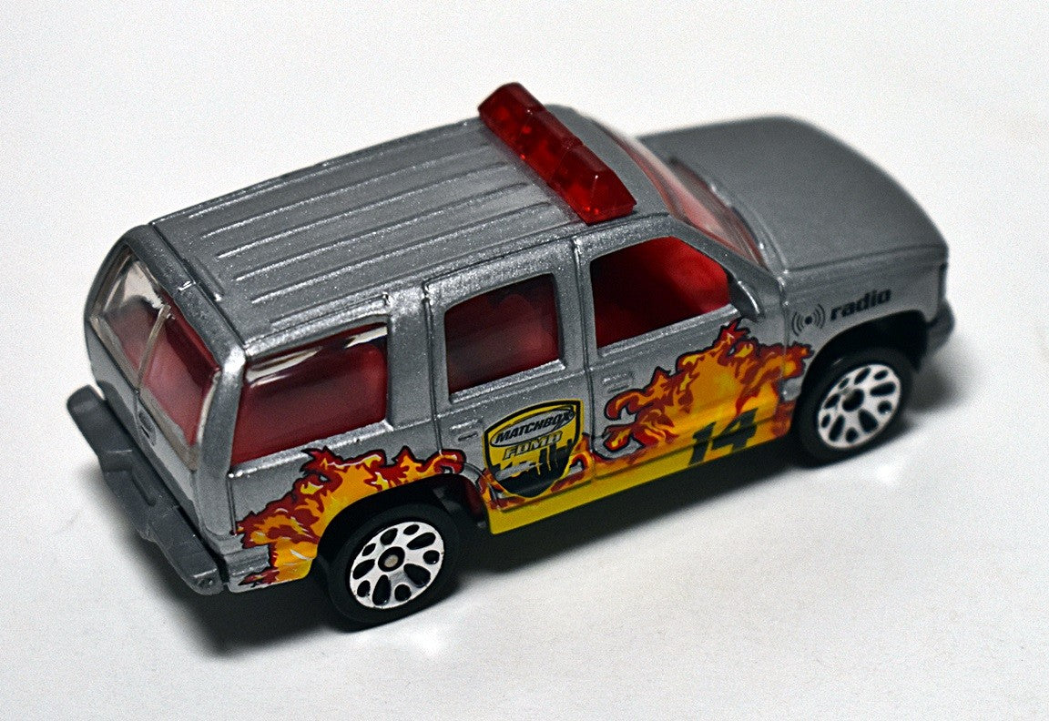 Matchbox - Chevrolet  Tahoe Fire Chief Truck