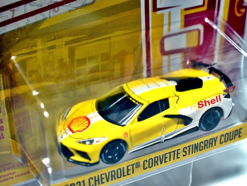 Greenlight - Running on Empty -  Shell Racing - 2021 Chevrolet C8 Corvette Coupe