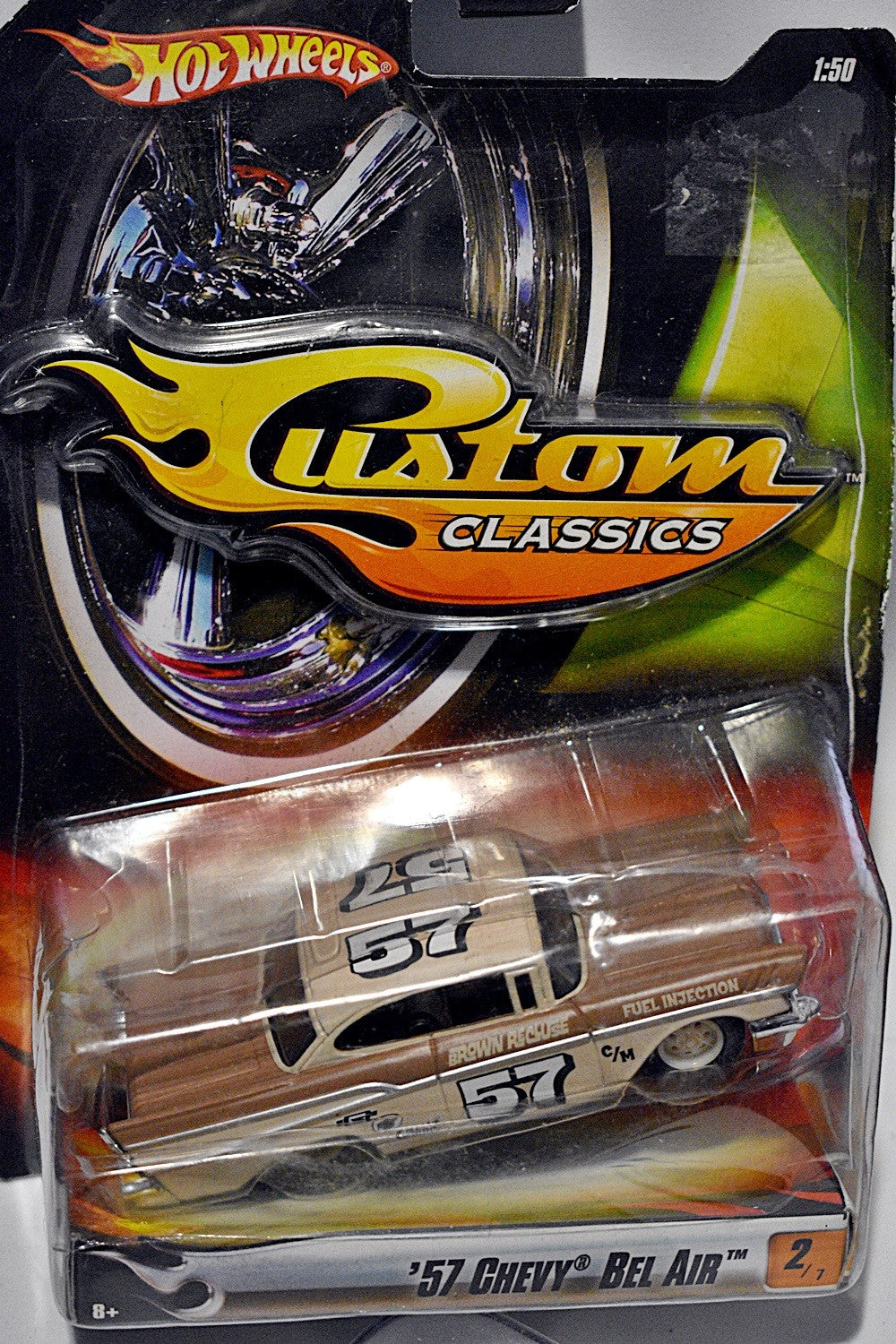 Hot Wheels Custom Classics 1957 Bel Air NASCAR Race Car