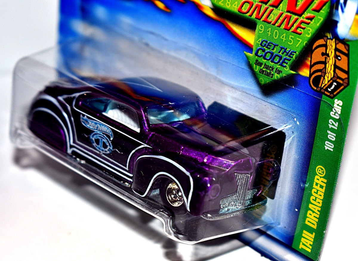 Hot Wheels Treasure Hunt Series -  Tail Dragger - 1941 Ford Coupe Custom