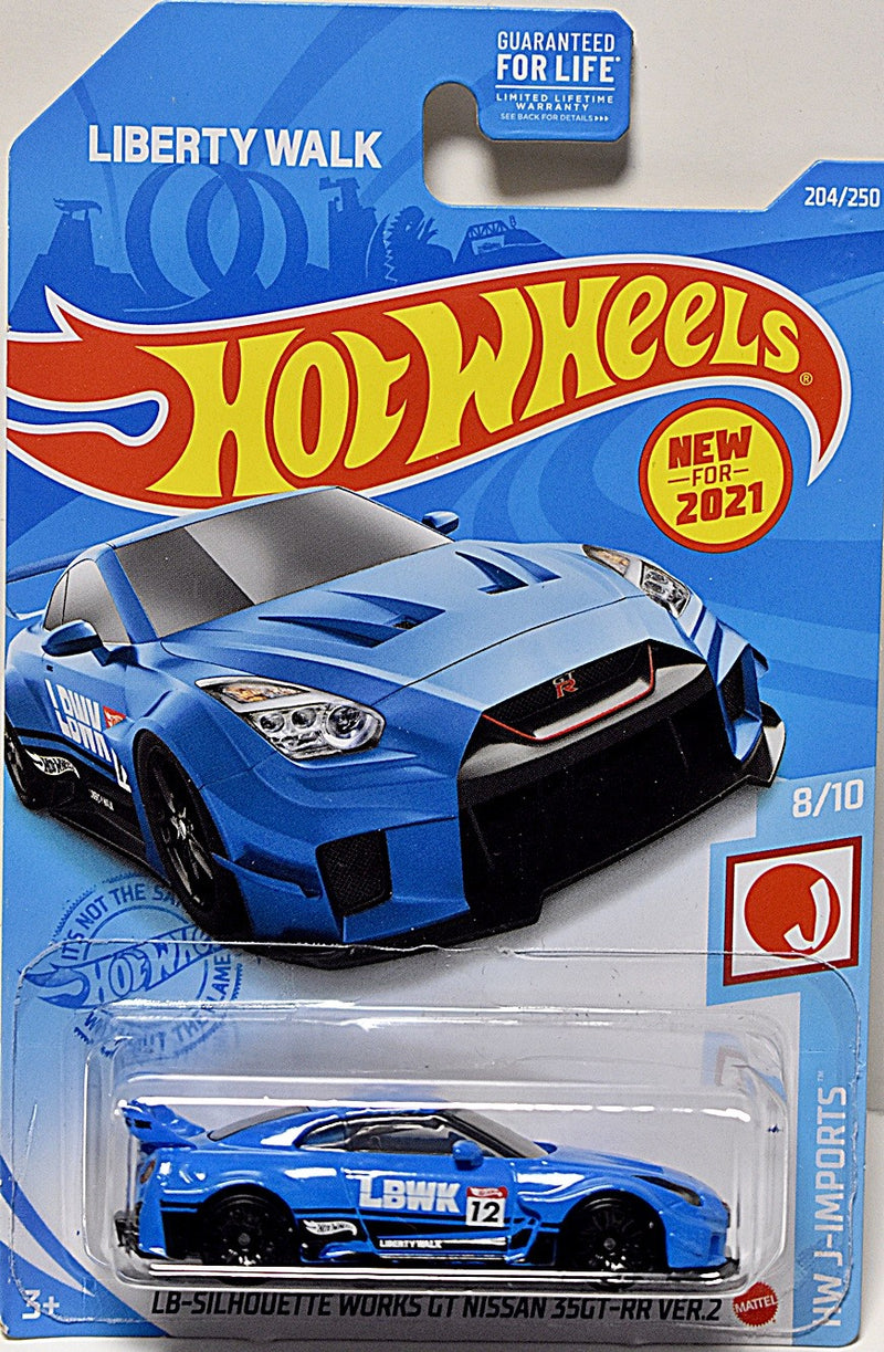 Hot Wheels - Liberty Walk LB Silhouette works GT Nissan 35GT-RR Ver 2