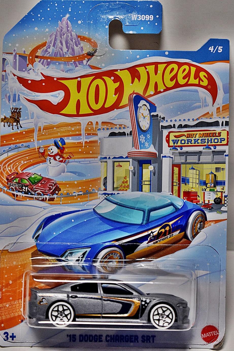 Hot Wheels 2021 Holiday Rods -Dodge Charger SRT